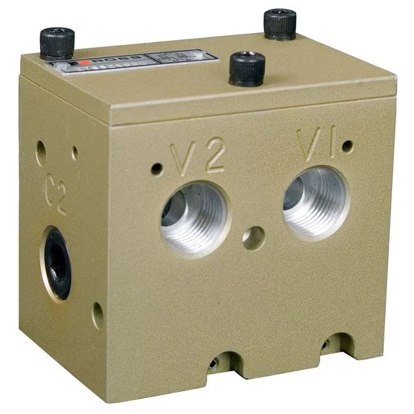 PO Check Valve 27 Series, Pressure Controlled, Dual 2/2, Inline, Manual Trapped, Ross Controls, Mfr#: 2768D4904